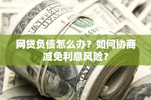 北京网贷负债怎么办？如何协商减免利息风险？