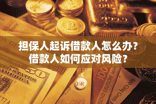 北京担保人起诉借款人怎么办？借款人如何应对风险？