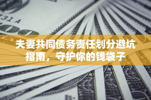 北京夫妻共同债务责任划分避坑指南，守护你的钱袋子