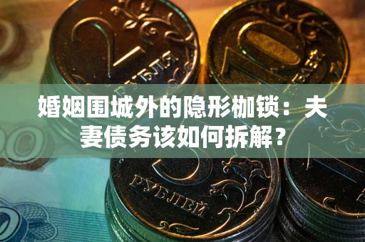 北京婚姻围城外的隐形枷锁：夫妻债务该如何拆解？
