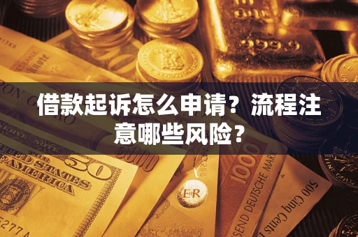北京借款起诉怎么申请？流程注意哪些风险？